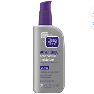 Clean & Clear Advantage Acne Control Oil-Free Face Moisturizer, 4 fl. oz